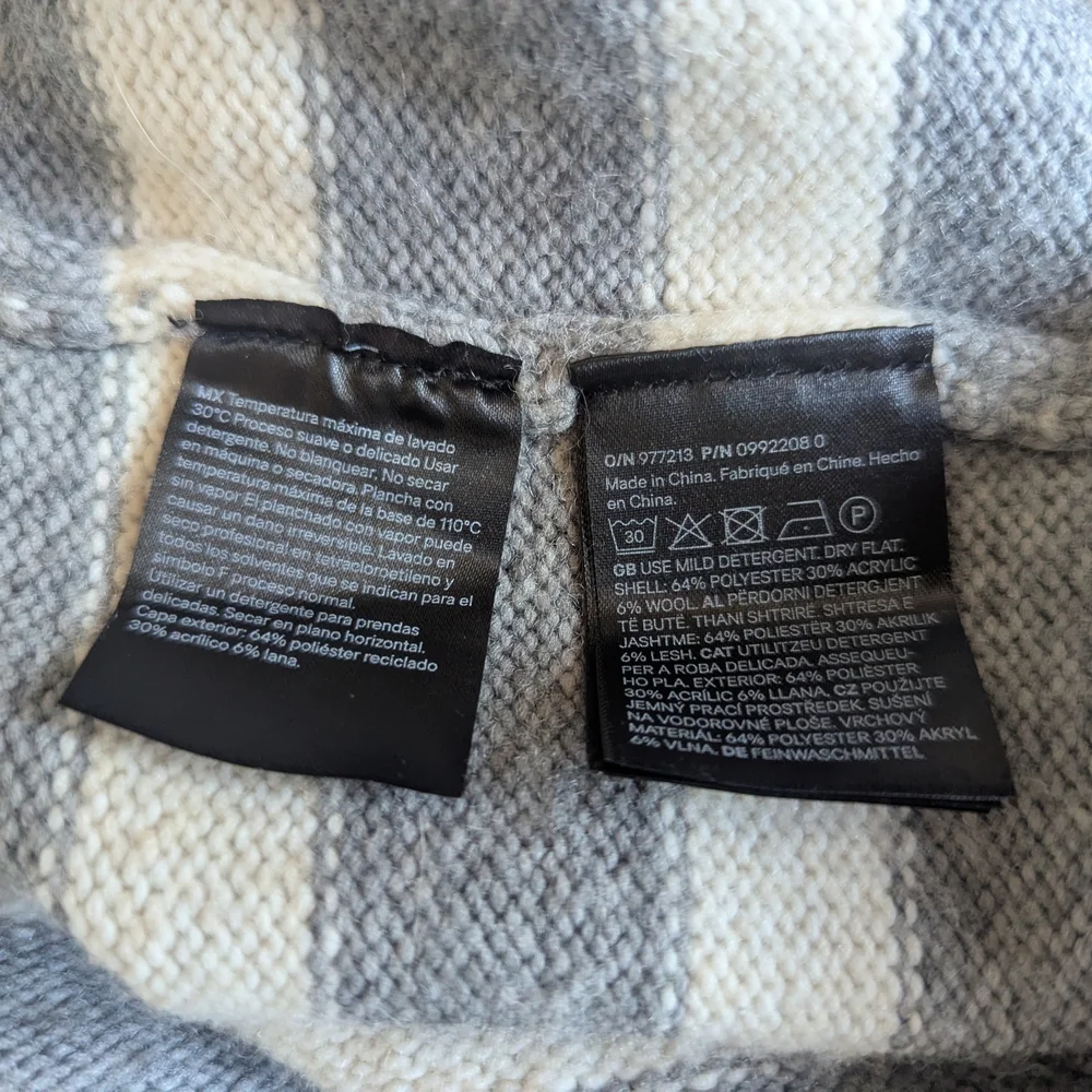 H&M Striped Mock Neck Sweater - Picture 6 of 6